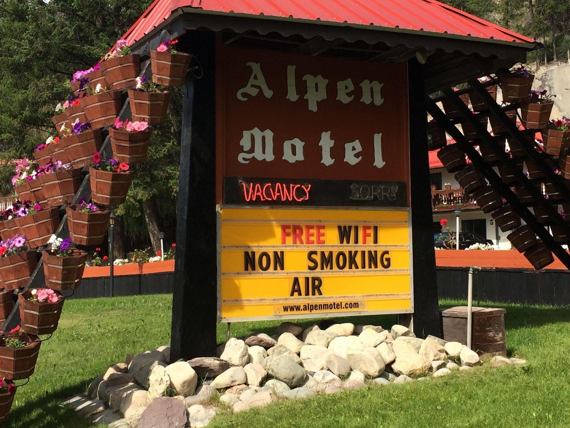 Alpen Motel Radium Hot Springs Exteriör bild