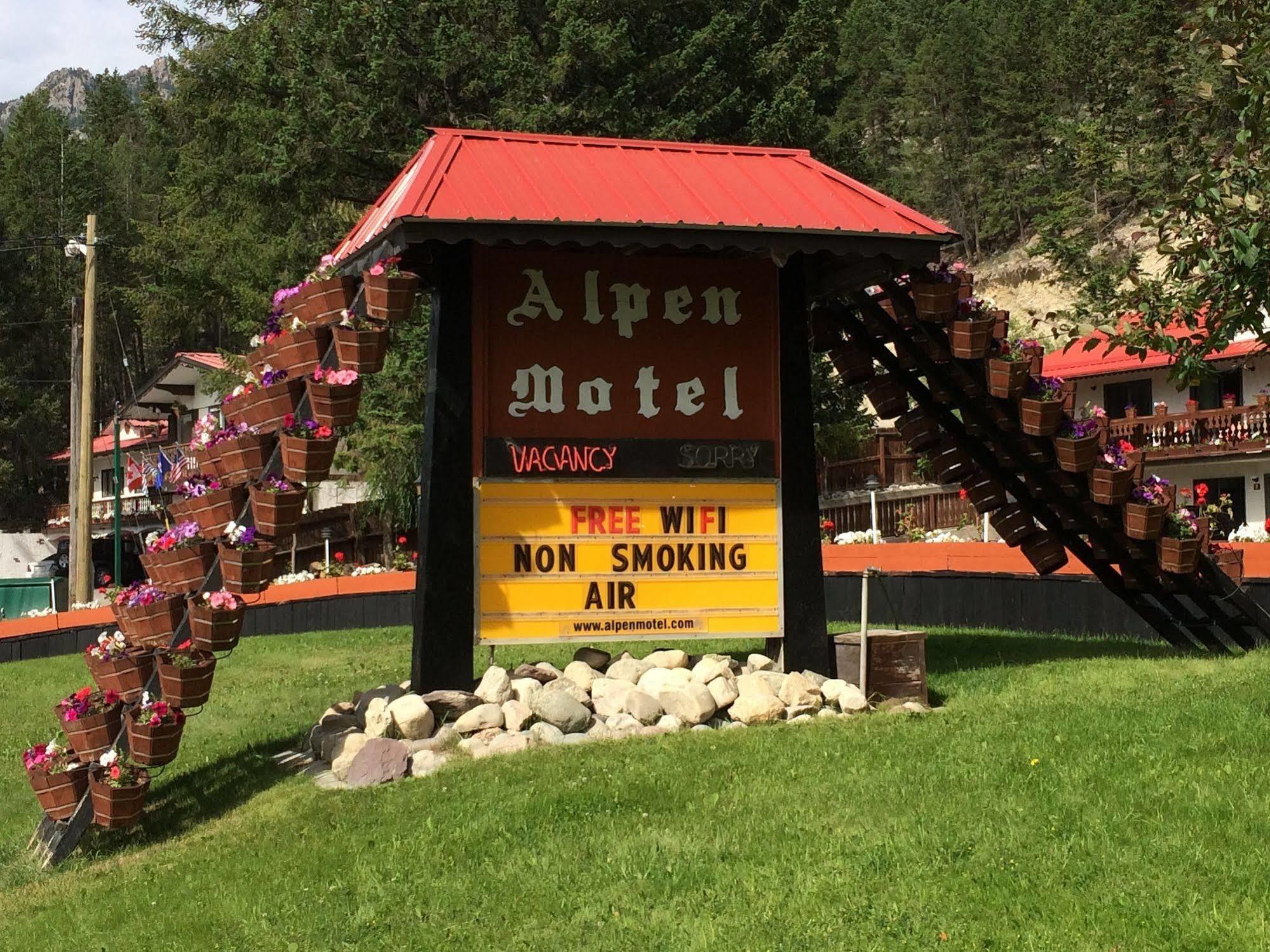 Alpen Motel Radium Hot Springs Exteriör bild
